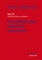 Cover-Bild Persönlichkeitsschutz - Arbeitsrecht - Insolvenzrecht
