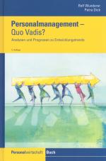 Cover-Bild Personalmanagement - Quo Vadis?
