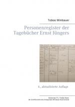 Cover-Bild Personenregister der Tagebücher Ernst Jüngers
