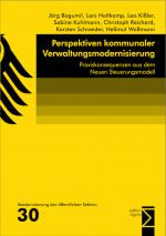 Cover-Bild Perspektiven kommunaler Verwaltungsmodernisierung