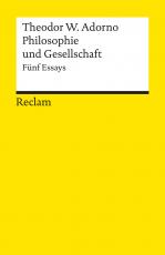 Cover-Bild Philosophie und Gesellschaft