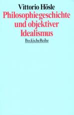 Cover-Bild Philosophiegeschichte und objektiver Idealismus