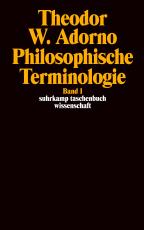 Cover-Bild Philosophische Terminologie
