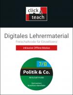 Cover-Bild Politik & Co. - Nordrhein-Westfalen - G9 / Politik & Co. NRW click & teach 7/8 Box - G9