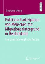 Cover-Bild Politische Partizipation von Menschen mit Migrationshintergrund in Deutschland