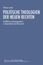 Cover-Bild Politische Theologien der Neuen Rechten