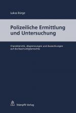 Cover-Bild Polizeiliche Ermittlung und Untersuchung