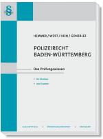 Cover-Bild Polizeirecht Baden-Württemberg