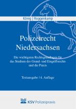 Cover-Bild Polizeirecht Niedersachsen