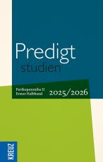 Cover-Bild Predigtstudien 2025/2026 - 1. Halbband