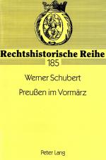 Cover-Bild Preußen im Vormärz