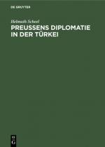 Cover-Bild Preussens Diplomatie in der Türkei