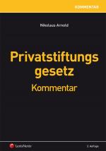 Cover-Bild Privatstiftungsgesetz