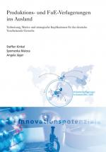 Cover-Bild Produktions- und FuE-Verlagerungen ins Ausland.