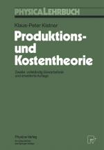 Cover-Bild Produktions- und Kostentheorie