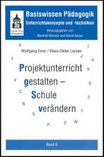 Cover-Bild Projektunterricht gestalten - Schule verändern