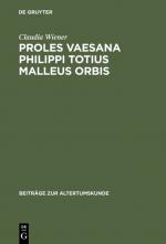 Cover-Bild Proles vaesana Philippi totius malleus orbis