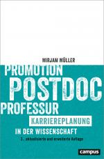 Cover-Bild Promotion - Postdoc - Professur