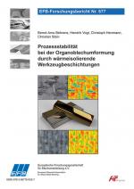 Cover-Bild Prozessstabilität bei der Organoblechumformung durch wärmeisolierende Werkzeugbeschichtungen