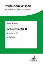 Cover-Bild Prüfe dein Wissen / Schuldrecht II