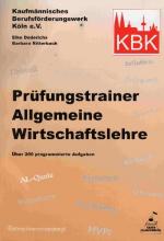 Cover-Bild Prüfungstrainer Allgemeine Wirtschaftslehre