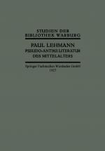 Cover-Bild Pseudo-Antike Literatur des Mittelalters