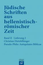 Cover-Bild Pseudo-Philo: Antiquitates Biblicae (Liber Antiquitatum Biblicarum)