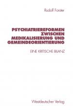 Cover-Bild Psychiatriereformen zwischen Medikalisierung und Gemeindeorientierung