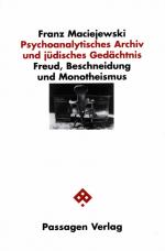 Cover-Bild Psychoanalytisches Archiv und jüdisches Gedächtnis