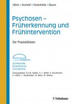 Cover-Bild Psychosen - Früherkennung und Frühintervention (Schriftenreihe Kompetenznetz Schizophrenie, Bd. ?)