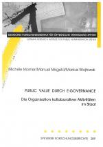 Cover-Bild Public Value durch E-Governance.