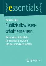Cover-Bild Publizistikwissenschaft erneuern