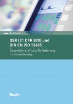 Cover-Bild QSR (21 CFR 820) und DIN EN ISO 13485