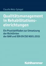 Cover-Bild Qualitätsmanagement in Rehabilitationseinrichtungen