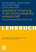 Cover-Bild Qualitative Forschung in der Kommunikationswissenschaft