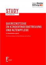 Cover-Bild Quereinstiege in Kindertagesbetreuung und Altenpflege