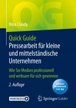 Cover-Bild Quick Guide Pressearbeit für kleine und mittelständische Unternehmen