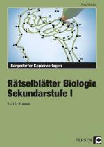 Cover-Bild Rätselblätter Biologie