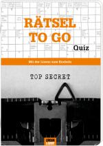 Cover-Bild Rätselheft - Rätsel to go - Edition Quiz