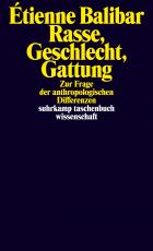 Cover-Bild Rasse, Geschlecht, Gattung