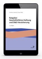 Cover-Bild Ratgeber Geschäftsführer-Haftung und D&O-Versicherung