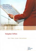 Cover-Bild Ratgeber Stiften, Band 1