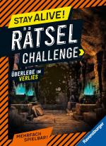 Cover-Bild Ravensburger Stay alive! Rätsel-Challenge - Überlebe im Verlies - Rätselbuch für Gaming-Fans ab 8 Jahren