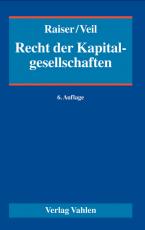 Cover-Bild Recht der Kapitalgesellschaften