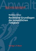Cover-Bild Rechtliche Grundlagen der anwaltlichen Tätigkeit