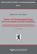 Cover-Bild Rechts- und Verfassungspolitologie bei Ernst Fraenkel und Otto Kirchheimer