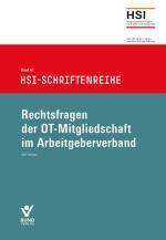 Cover-Bild Rechtsfragen der OT-Mitgliedschaft im Arbeitgeberverband