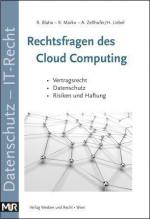 Cover-Bild Rechtsfragen des Cloud Computing