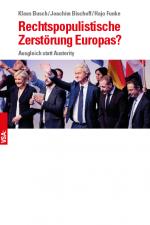 Cover-Bild Rechtspopulistische Zerstörung Europas?