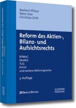 Cover-Bild Reform des Aktien-, Bilanz- und Aufsichtsrechts